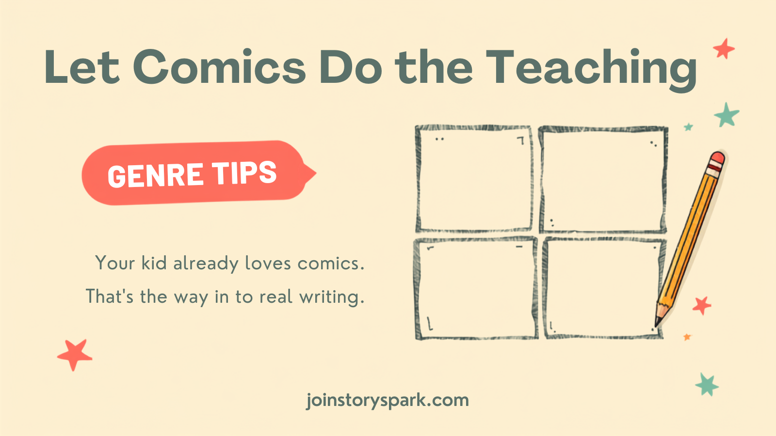 Why Comic Books Might Be the Best Way to Get a Reluctant Kid Writing