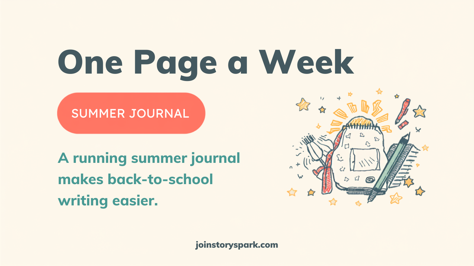 The Simple Summer Journal That Makes Back-to-School Easier