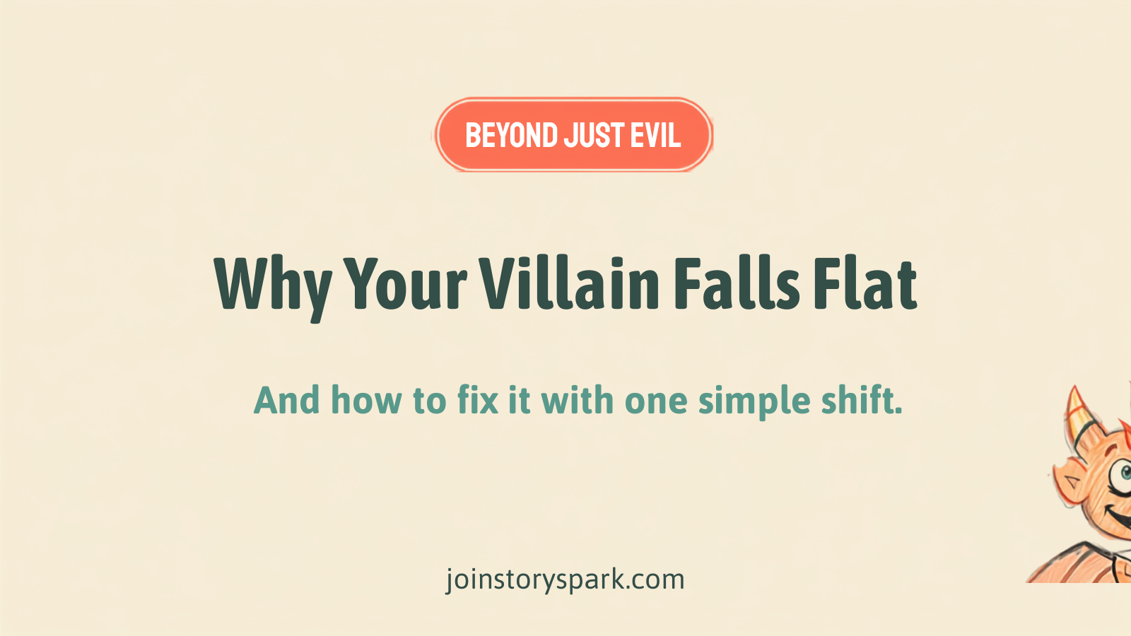 Why Your Kid's Villain Falls Flat (And How to Fix It)