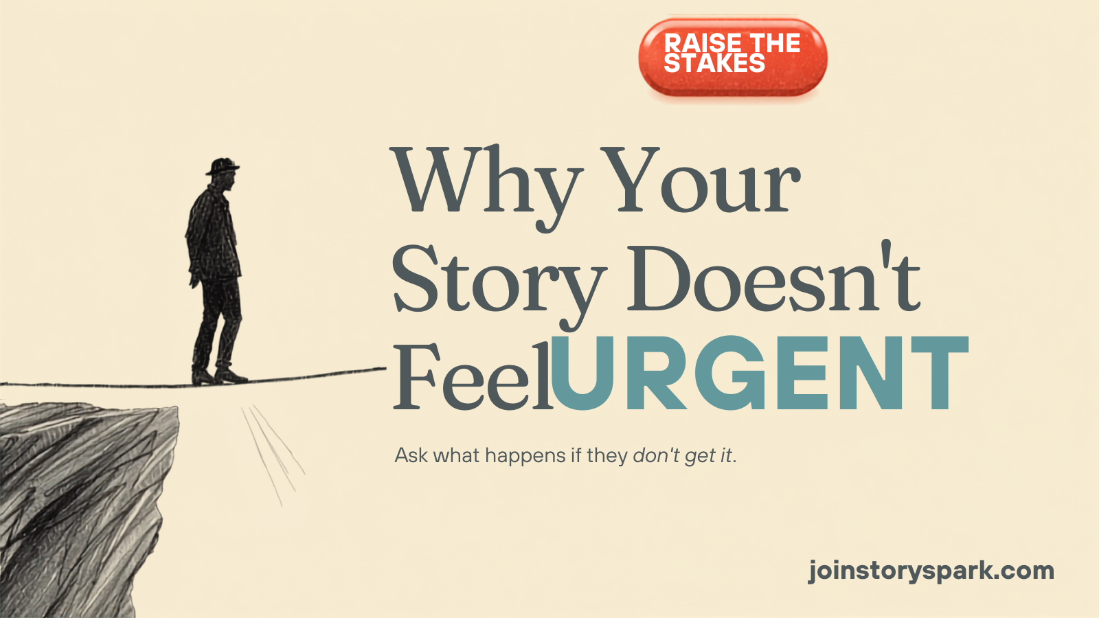 Why Your Kid's Story Doesn't Feel Urgent (And How to Raise the Stakes)