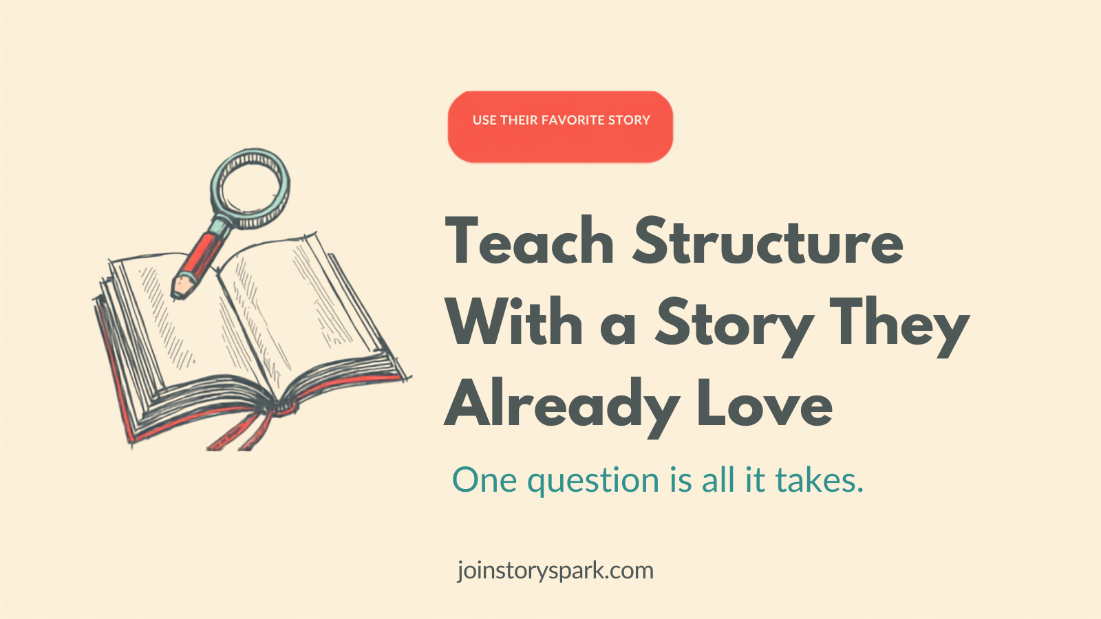 The Easiest Way to Teach Story Structure: Use a Story Your Kid Already Loves