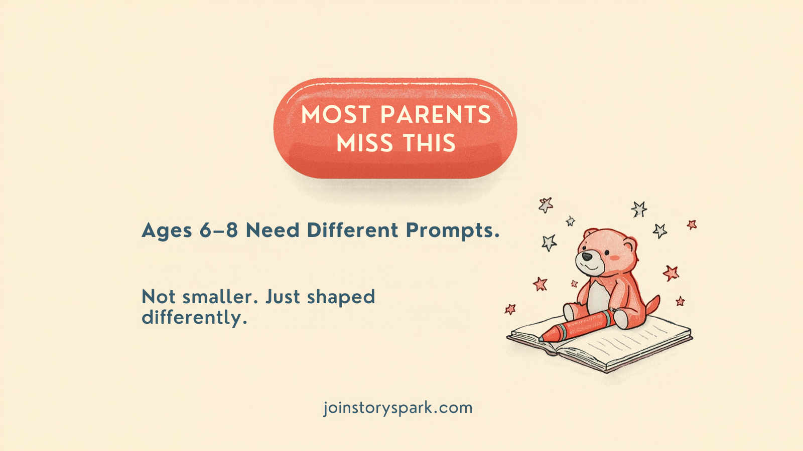Why Writing Prompts for a 7-Year-Old Shouldn't Look Like Prompts for a 12-Year-Old