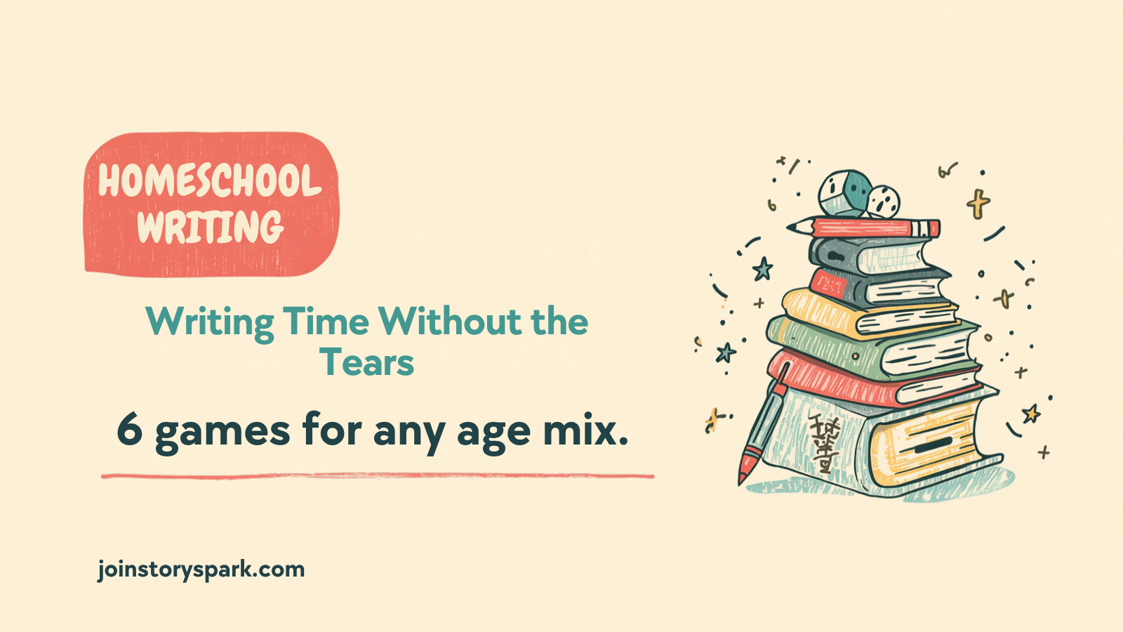 The Homeschool Writing Problem Games Quietly Solve (and 6 You Can Run With Kids of Different Ages)