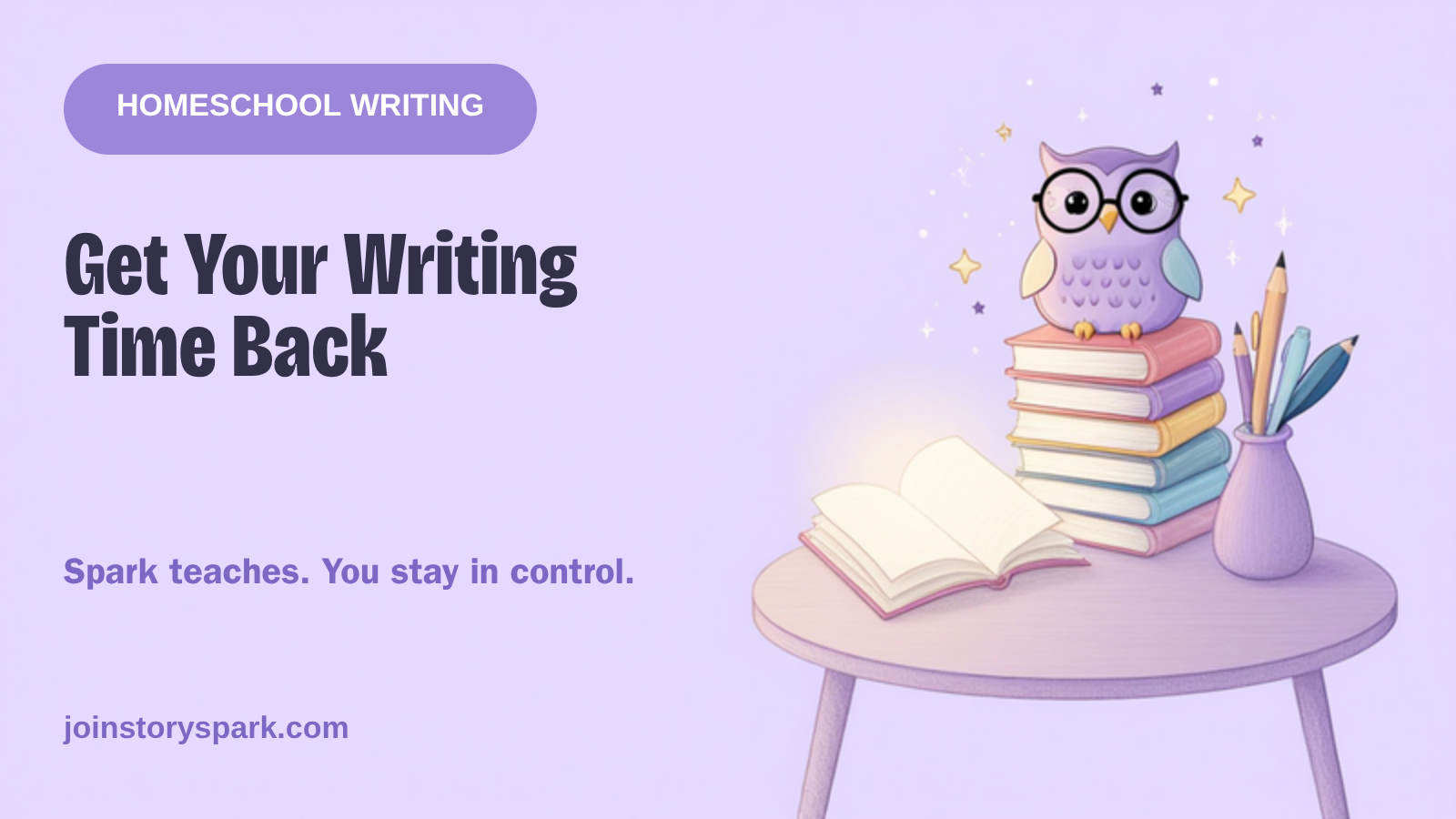 The Homeschool Writing Week Most Parents Dread (and What It Looks Like When the Curriculum Does the Teaching)